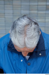 Head Hair Man White Casual Chubby Street photo references